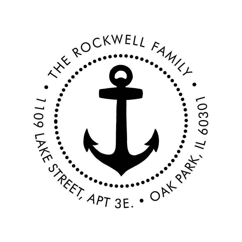 Anchor Seal Custom Stamp and Stamp Tool