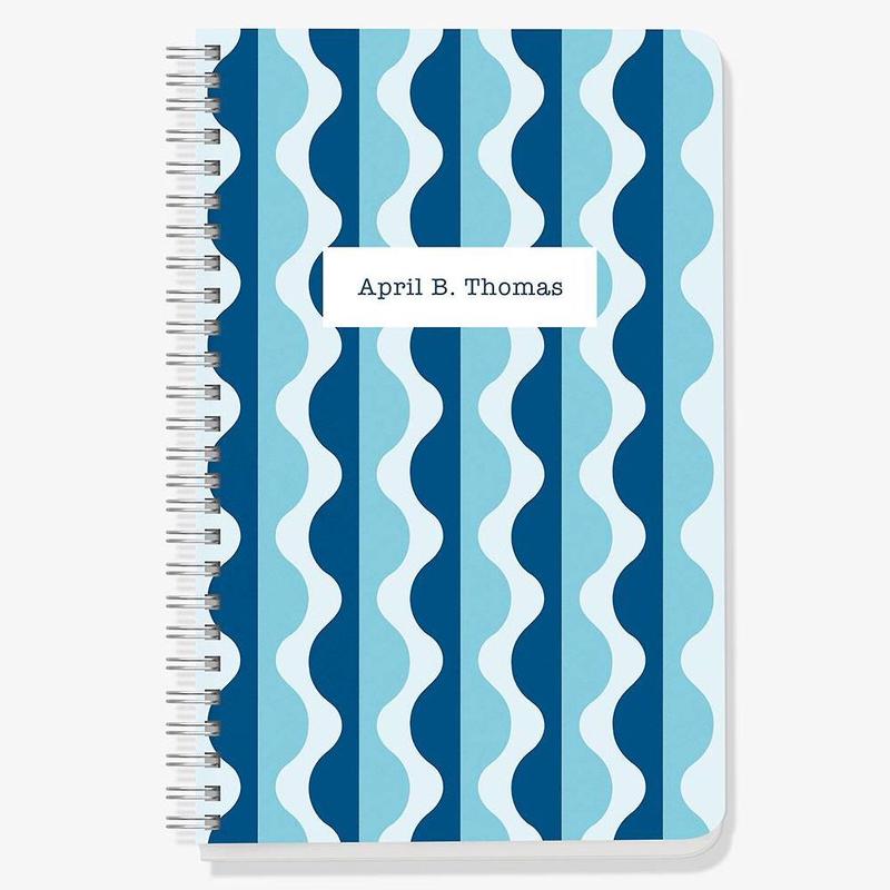 Bright Scallops Custom Journal