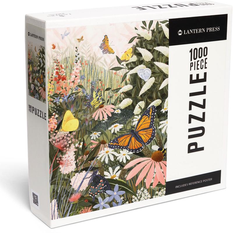 Butterfly Garden 1000 Piece Puzzle