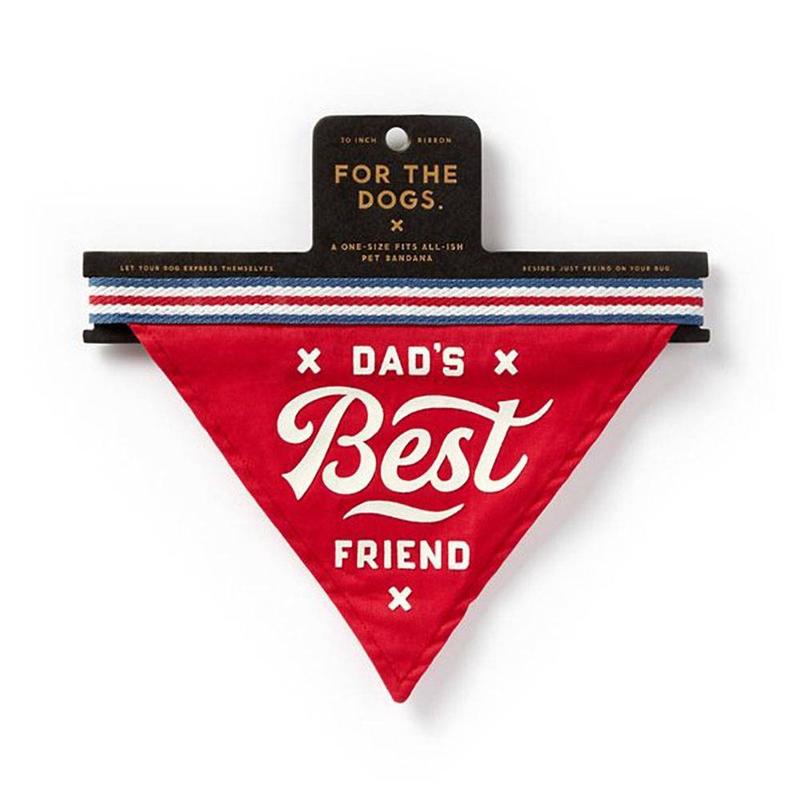 Dad\'s Best Friend Dog Bandana
