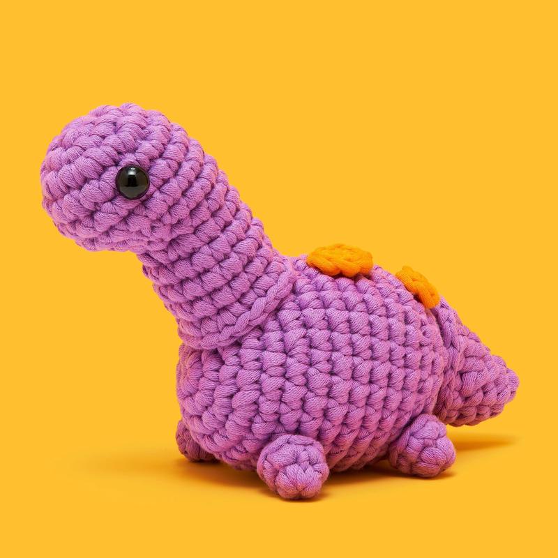 Wally the Brachiosaurus Learn to Crochet kit