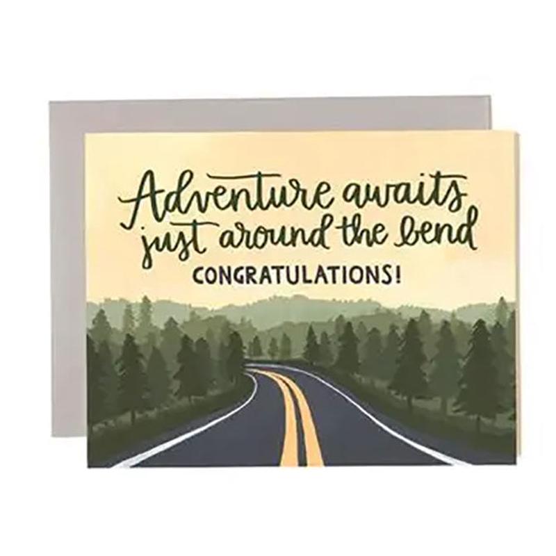 Adventure Road Congratulations Greeting Card